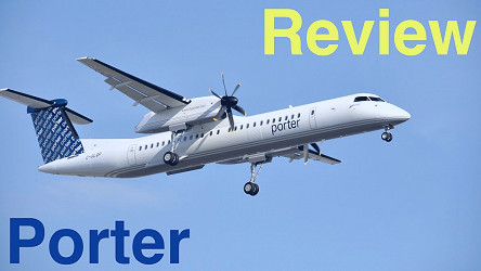 Porter Airlines Review - YouTube